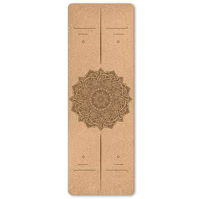 Eco-Friendly Non-Stick Cork Yoga Mat