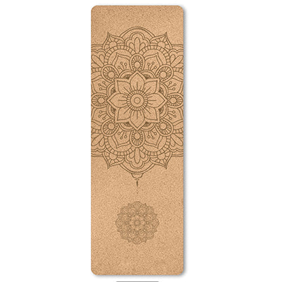 Eco-Friendly Non-Stick Cork Yoga Mat