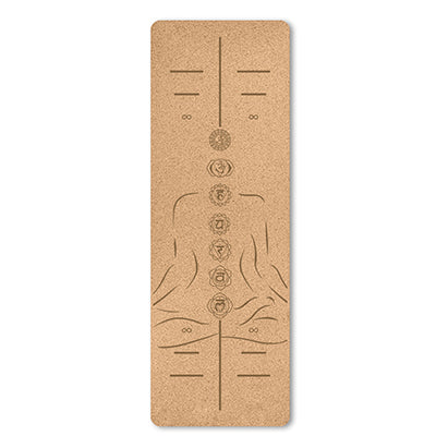 Eco-Friendly Non-Stick Cork Yoga Mat